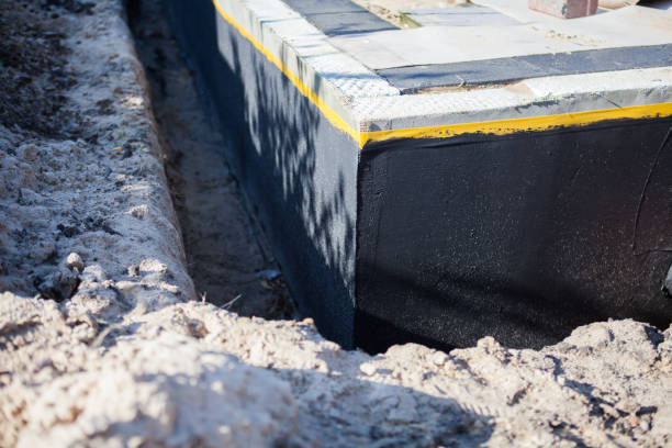Professional Waterproofing technician working in Baileyton, AL